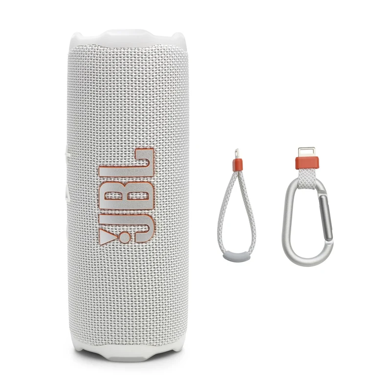JBL Flip 7 - Portable Waterproof and Drop-Proof Speaker (White)