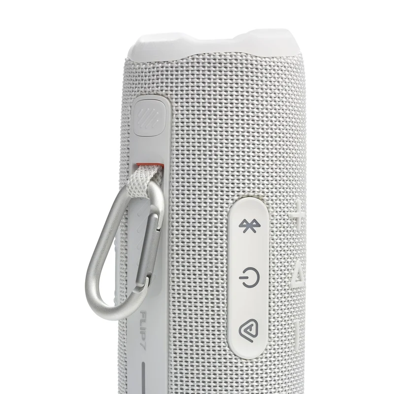 JBL Flip 7 - Portable Waterproof and Drop-Proof Speaker (White)