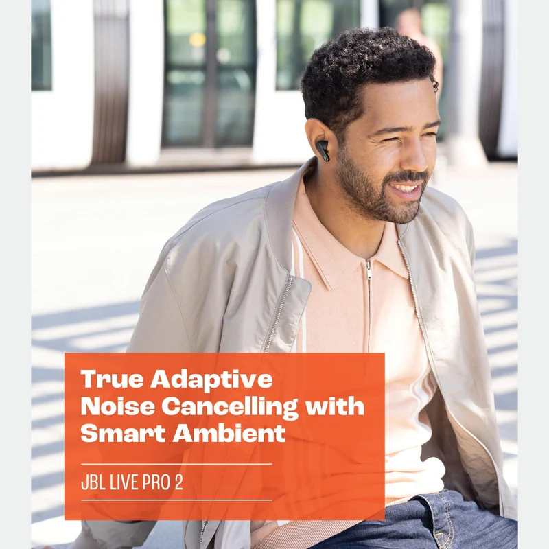JBL Live Pro 2 - True Wireless Noise Cancelling Earbuds (Black)