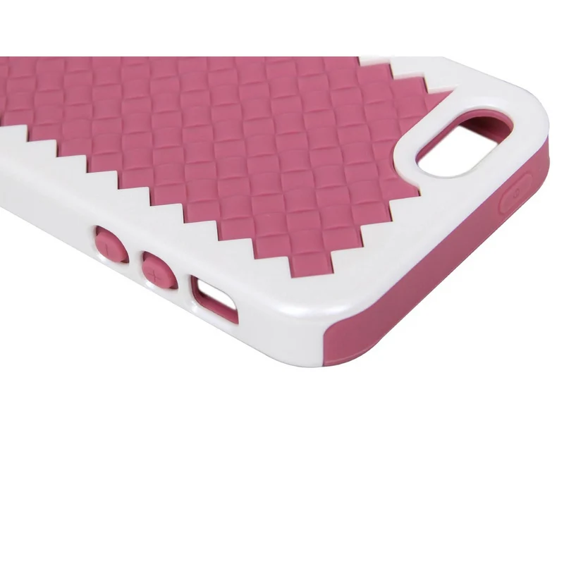 The Joy Factory New York Woven Handbag Case with Handle for iPhone5/5S, CSD120 (Pink)