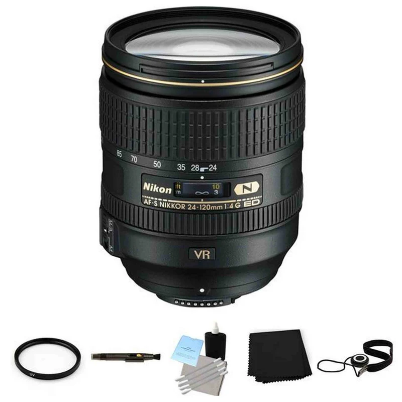 Nikon AF-S NIKKOR 24-120mm f/4G ED VR Zoom Lens Supreme Bundle