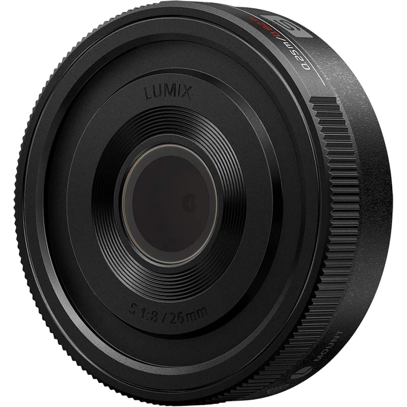 Panasonic LUMIX Full Frame Camera Lens, S 26mm F8 - S-R26