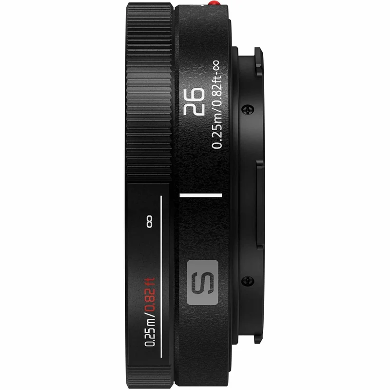 Panasonic LUMIX Full Frame Camera Lens, S 26mm F8 - S-R26