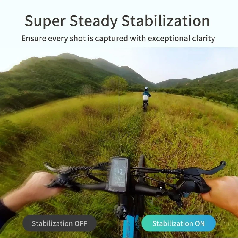 KanDao QooCam 3 360Panoramic Action Camera, 5.7K 62MP Video Camera, Dual 1/1.55" Sensors F1.6 Larger Aperture Vlog Camera, 60fps Flawless Video Camera, Waterproof, Stabilization Outdoor Camera
