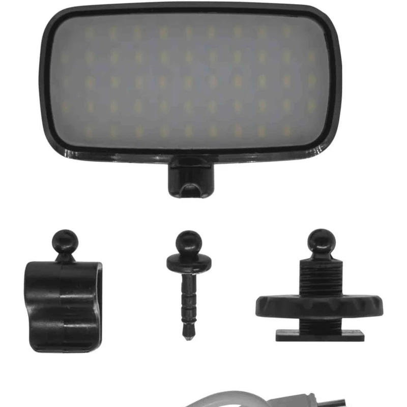XPIX 51 Rechargeable LED Light Perfect for Photo Shoots At Night and Other Low Light Conditions