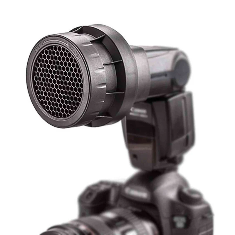 JJC SG-C600II 3-in-1 Stacking Grid Light Modifier System for Camera Flash Canon 600EX-II RT