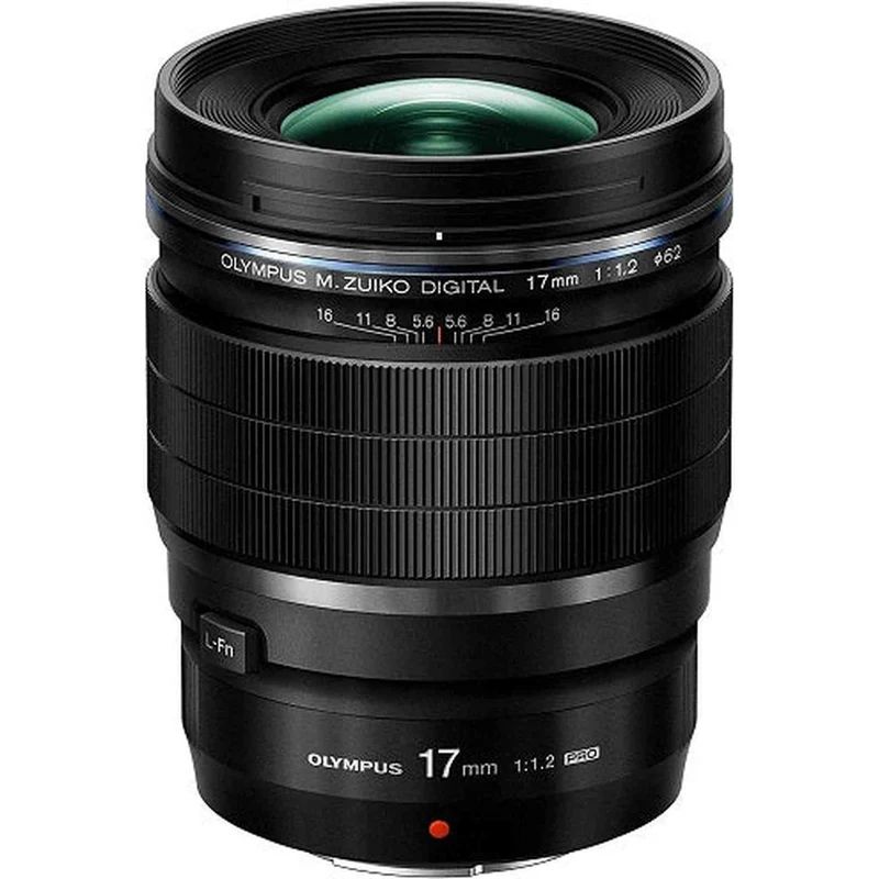 Olympus M.Zuiko Digital ED 17mm F1.2 PRO Lens, for Micro Four Thirds Cameras