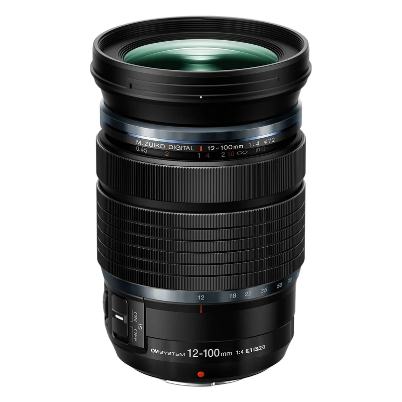OM SYSTEM Olympus M.Zuiko Digital ED 12-100mm F4.0 is PRO for Micro Four Thirds System Camera, High Magnification Zoom Lens, Weather Sealed Design, MF Clutch, L-Fn Button