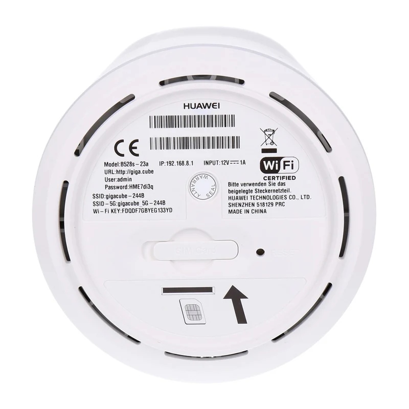 Vodafone GigaCube CAT6 LTE Hotspot Weiß