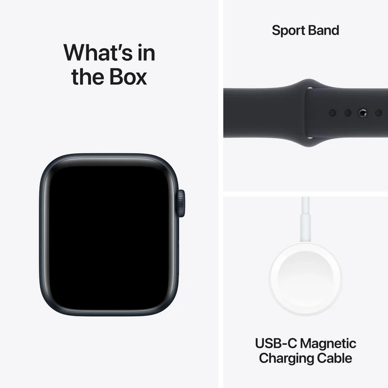 Apple Watch SE 44mm Midnight Aluminium Case GPS + Cellular (M/L)[2023]