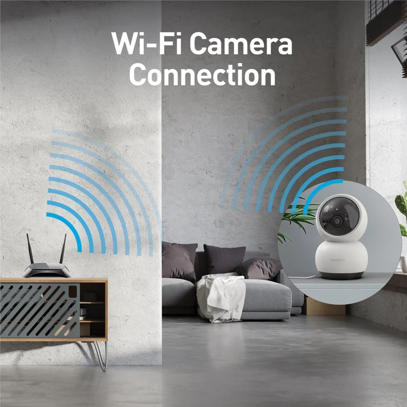 Swann EVO 2K Pan and Tilt Indoor WiFi Camera