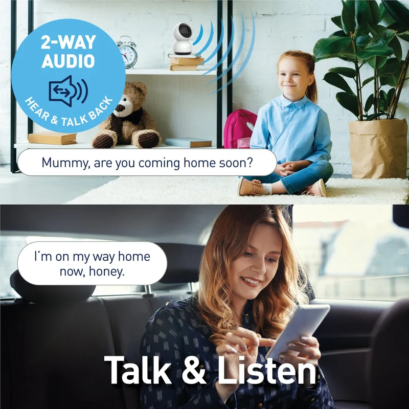 Swann EVO 2K Pan and Tilt Indoor WiFi Camera