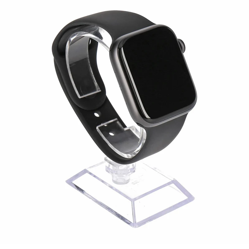 Apple Watch SE 44mm GPS + 4G Spacegrau Aluminiumgehäuse mit Sportarmband Schwarz