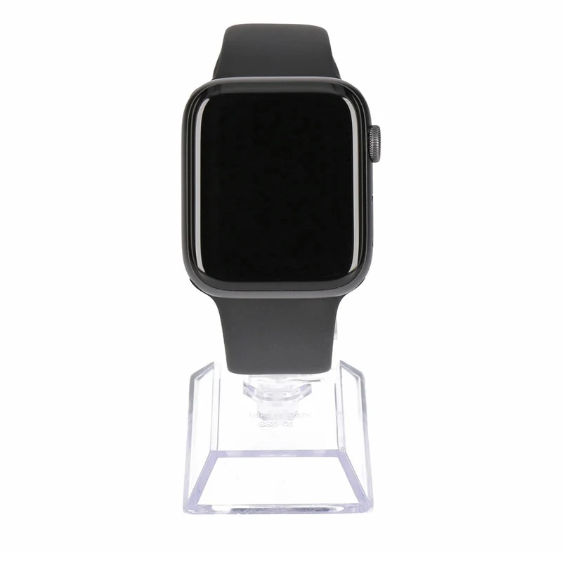 Apple Watch SE 44mm GPS + 4G Spacegrau Aluminiumgehäuse mit Sportarmband Schwarz