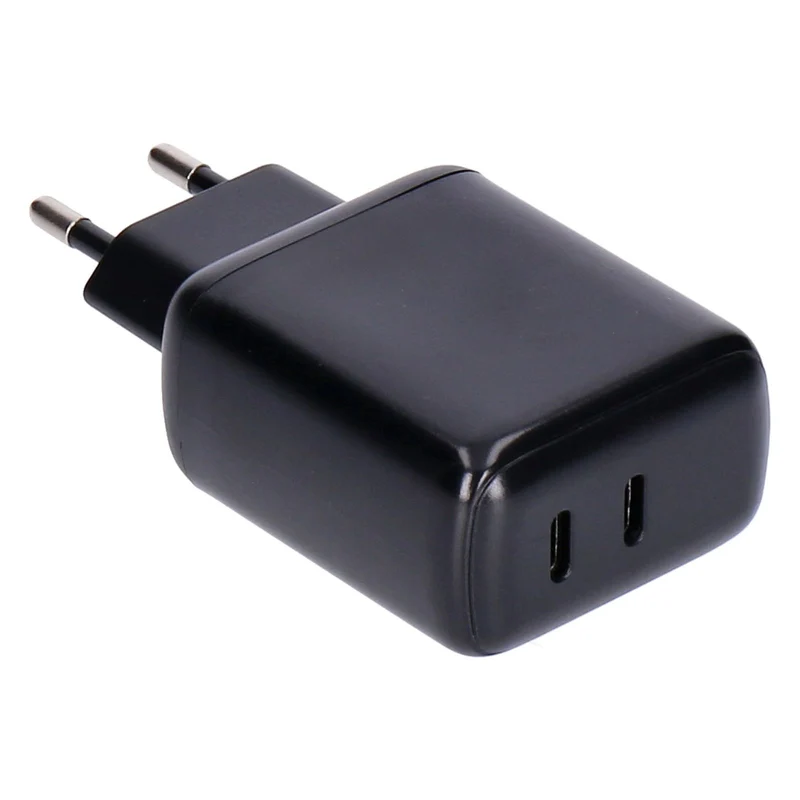 SDL 40W Dual USB-C Ladegerät Type C Port schwarz