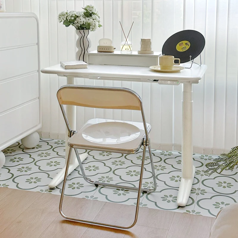 9am HOME Atom Home Office Mini Adjustable Standing Desk - (White Top)(1100*650mm)