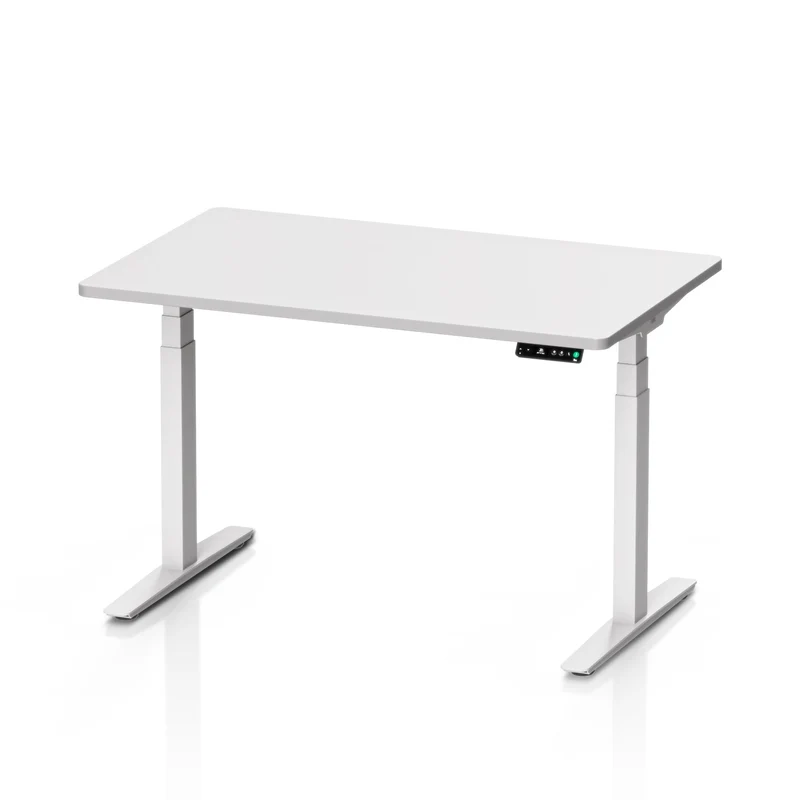 9am HOME Pesk Dual Motors Melamine Home Office Electric Standing Desk - (White Top) (1200*750mm)