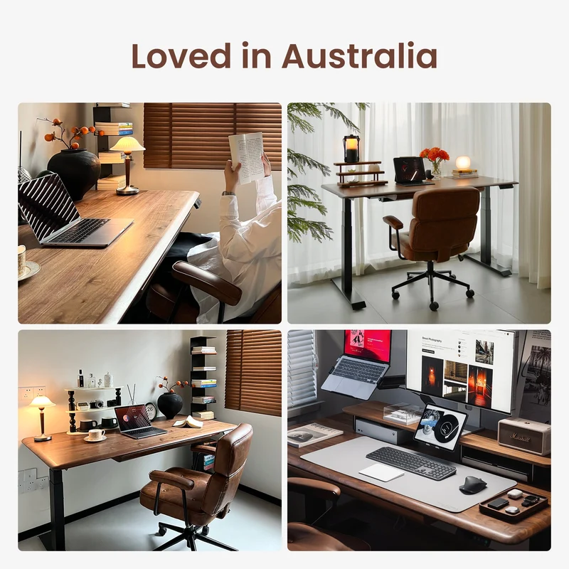 9am HOME Pesk Pro Hardwood Home Office Electric Standing Desk - (American Ash Top)(1800*750mm)