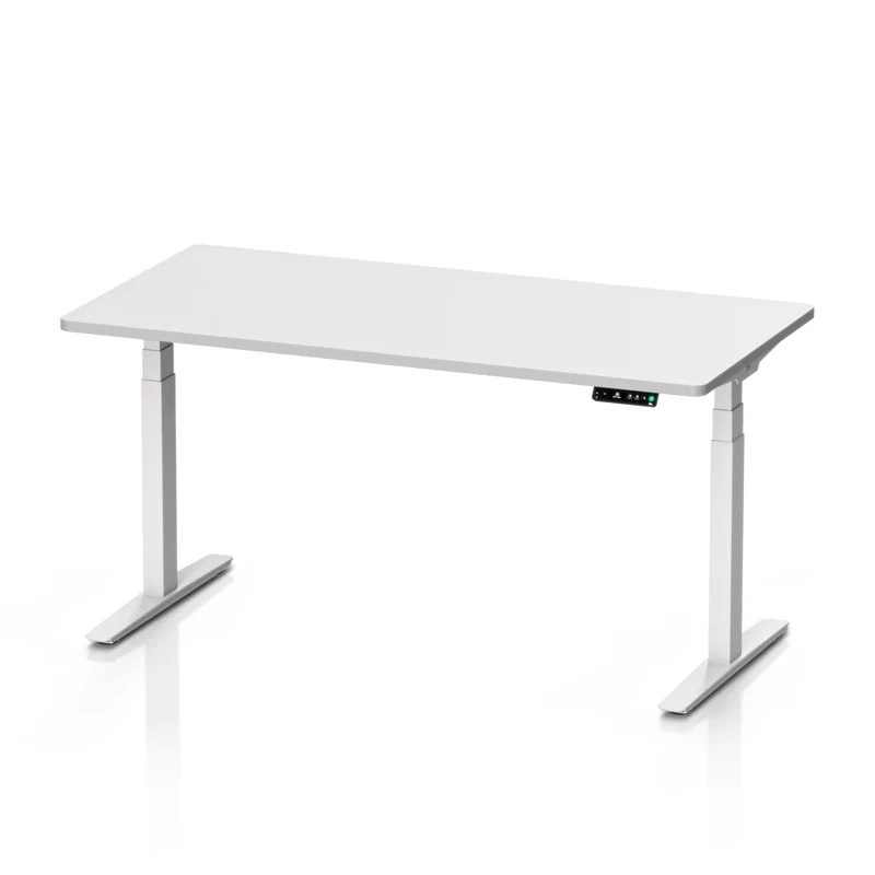 9am HOME Pesk Dual Motors Melamine Home Office Electric Standing Desk - (White Top)(1500*750mm)