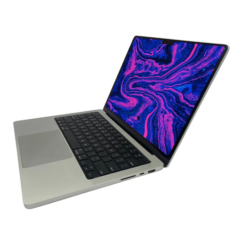 Apple MacBook Pro 14" A2442 Silver (2021) M1 Pro Chip 512GB SSD 16GB RAM [~Refurbished: Excellent]