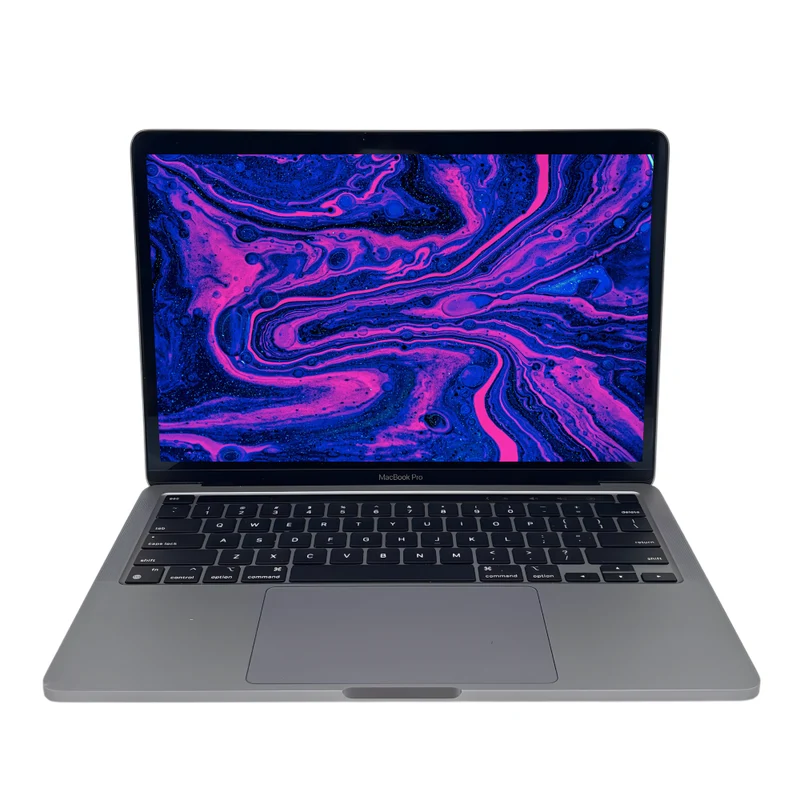 Apple MacBook Pro 13" A2338 Space Gray (2020) M1 8-core 256GB 16GB RAM [~Refurbished: Very Good]