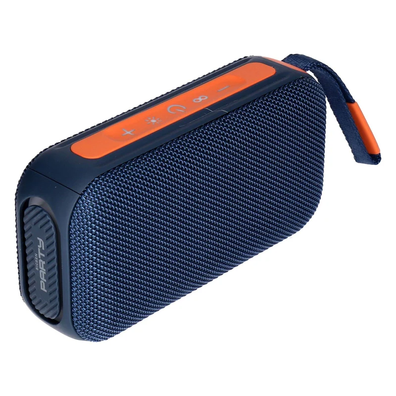 Bigben beleuchteter Bluetooth-Partylautsprecher Blau / Orang
