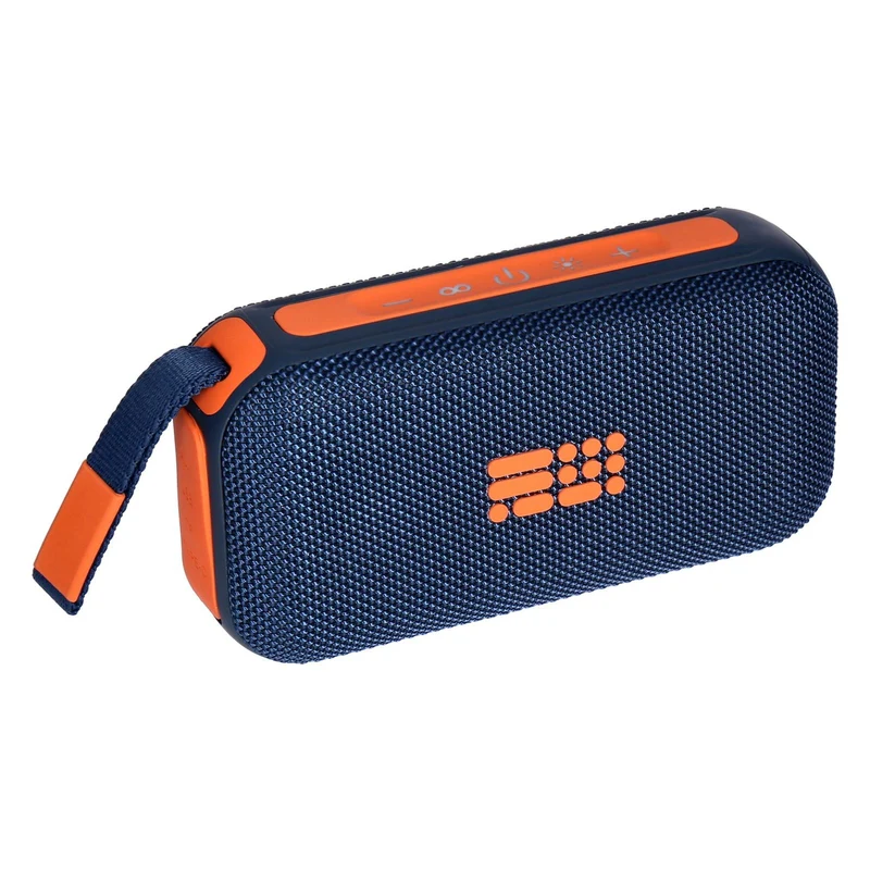 Bigben beleuchteter Bluetooth-Partylautsprecher Blau / Orang
