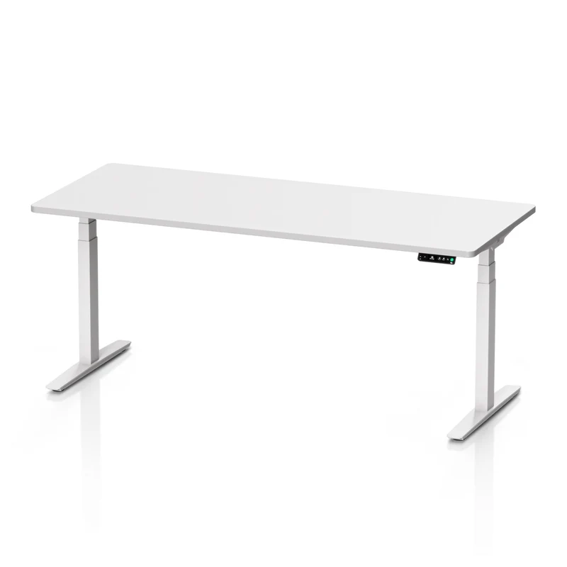 9am HOME Pesk Dual Motors Melamine Home Office Electric Standing Desk - (White Top)(1800*750mm)