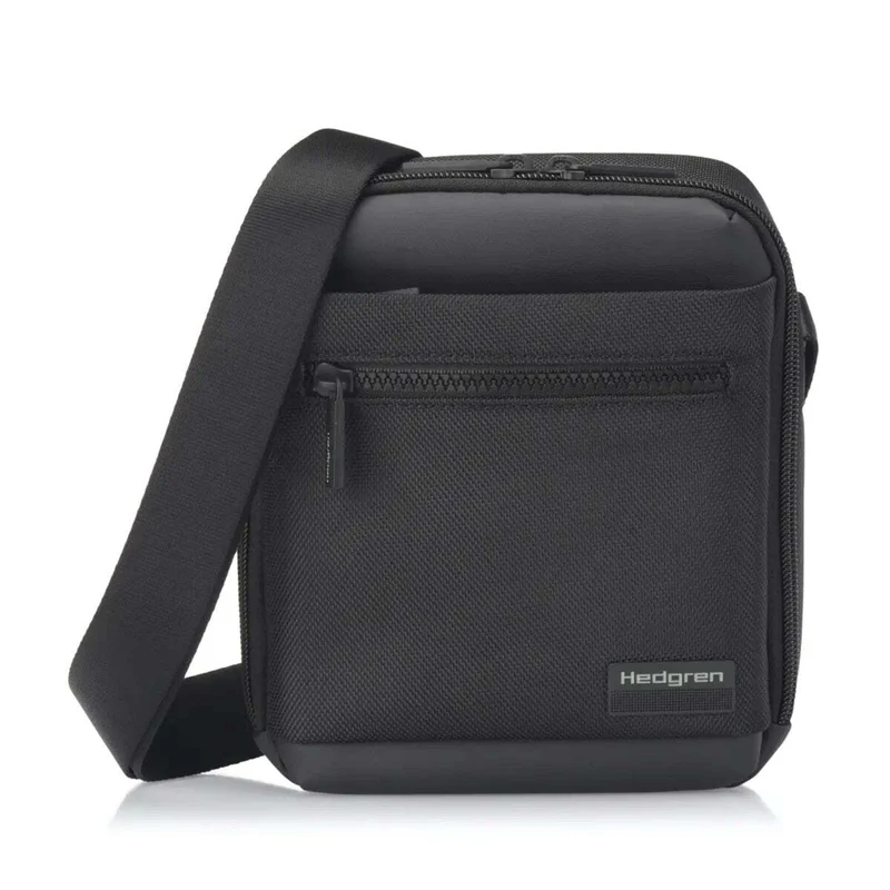 Hedgren APP Men''s Vertical Crossover 7" Tablet Pouch with RFID - Black