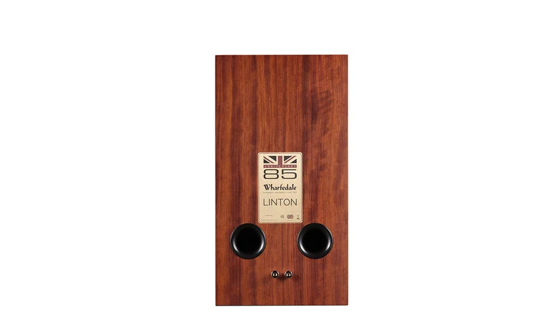 Wharfedale LINTON 85th Loudspeakers with Floor Stands - Pair (Mahogany)
