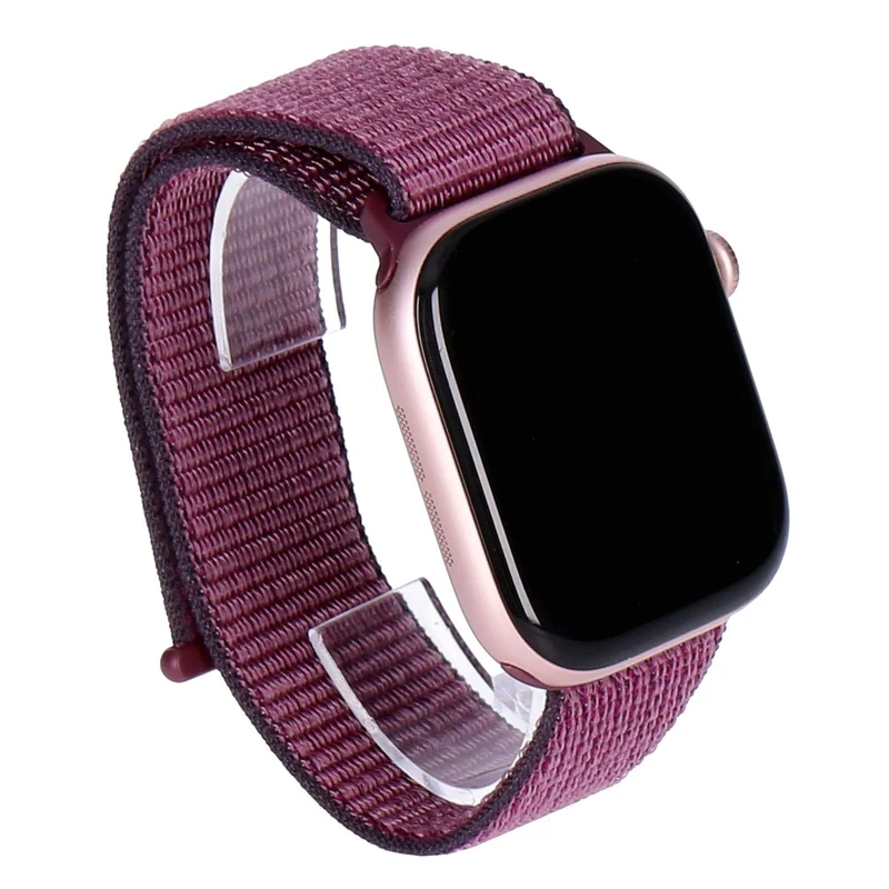 Apple Watch Series 10 GPS 46mm Roségold Aluminiumgehäuse, Sport Loop Violett