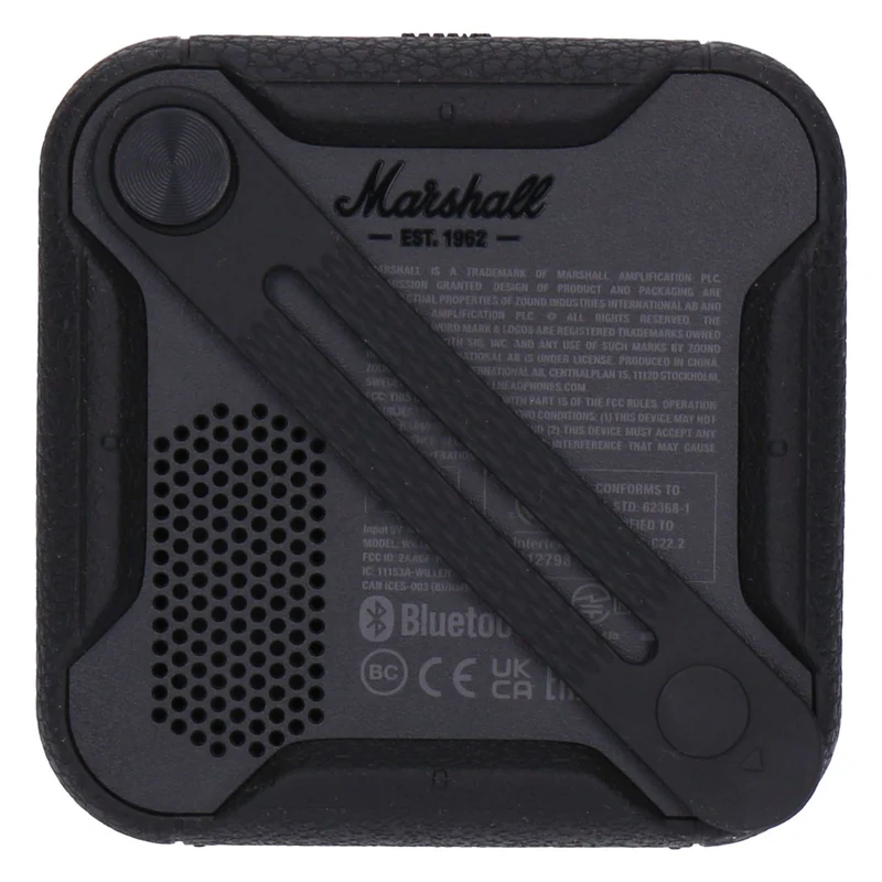 Marshall Willen tragbarer Bluetooth Lautsprecher Black & Brass