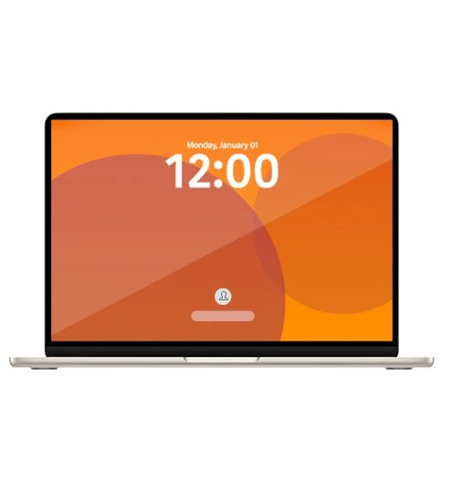 Apple MacBook Air(2022) 13.6inch M2 Chip - Starlight - [~Refurbished: As New condition]