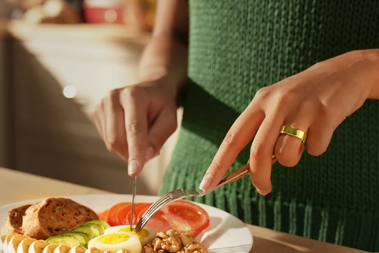 RingConn Gen 2 Smart Ring - Size 10 (Royal Gold)