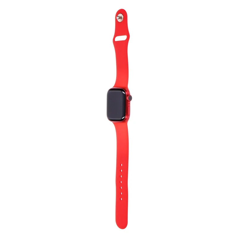 Apple Watch Series 9 41mm GPS + 4G Rot Aluminiumgehäuse mit Sportarmband Rot S/M