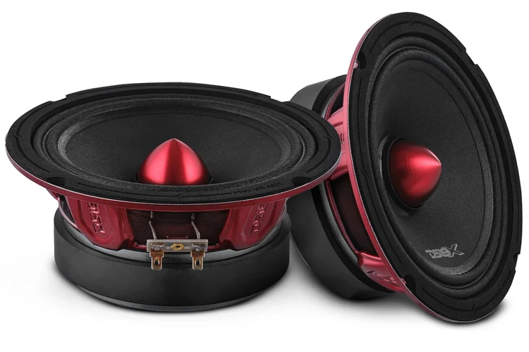 DS18 PRO-X 6.5" Mid Range & Super Bullet Tweeter Package (4 Speakers)