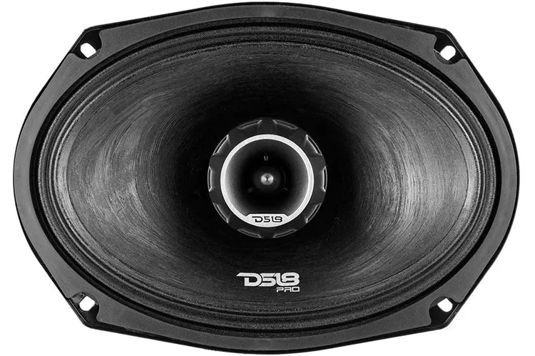 DS18 PRO-ZT69 6x9" Coaxial Mid-Range Loudspeaker (Each)