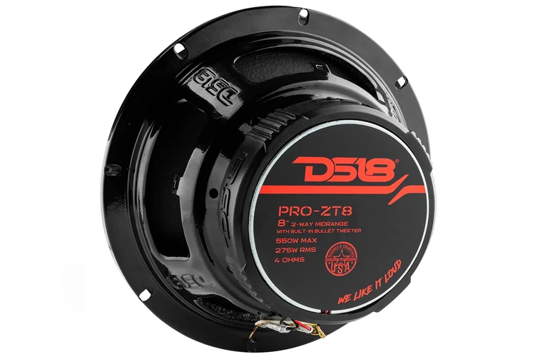 DS18 PRO-ZT8 8" Coaxial Mid-Range Loudspeaker (Each)