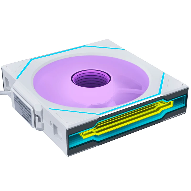 Lian Li UNI FAN SL-INF WIRELESS 120mm ARGB PWM Fan (White)
