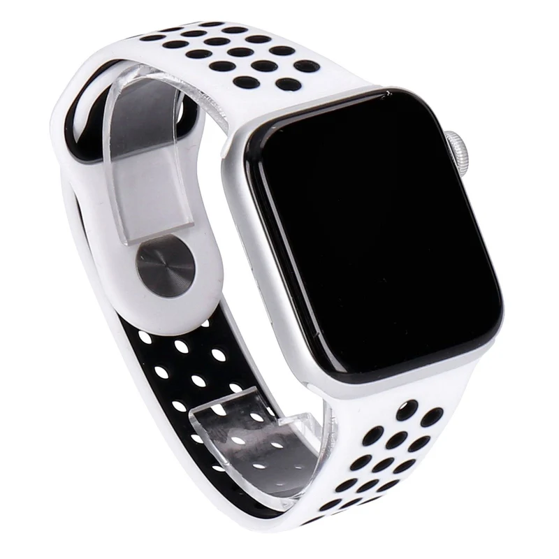 Apple Watch Series 4 Nike+ 44mm GPS Silber Aluminium Sportarmband Platinum/Silber