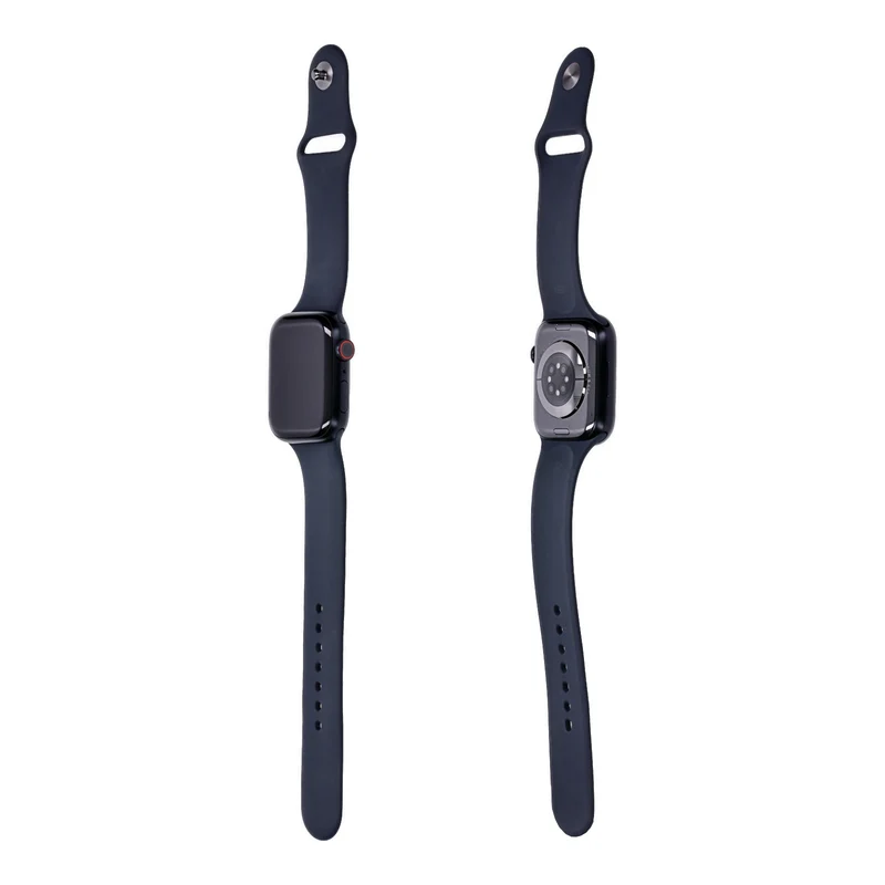 Apple Watch Series 9 45mm GPS + 4G Mitternacht Aluminiumgehäuse mit Sportarmband Mitternacht M/L