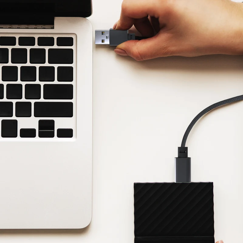 Laser 2m (2-pack) MFi Lightning to USB-A Cable Nylon (Silver/Black)