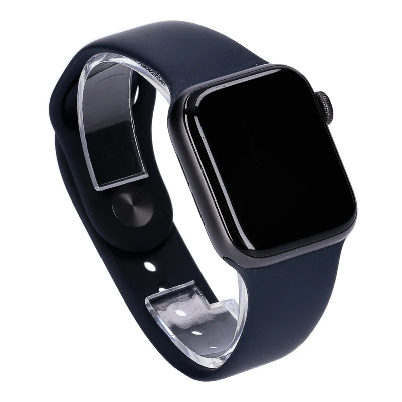 Apple Watch Series 6 40mm GPS Space Grau Aluminiumgehäuse mit Sportarmband Schwarz
