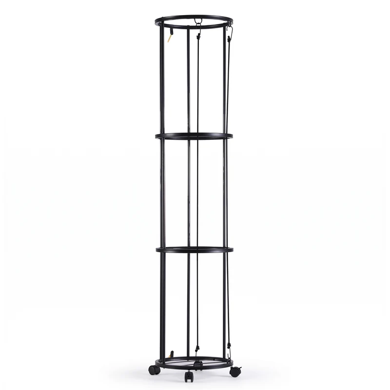 Everfit Vertical Ball Storage Rack with Wheels Sports Equipment Organiser