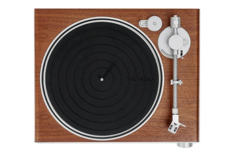 Victrola Stream Sapphire Wi-Fi & Bluetooth Turntable - Walnut