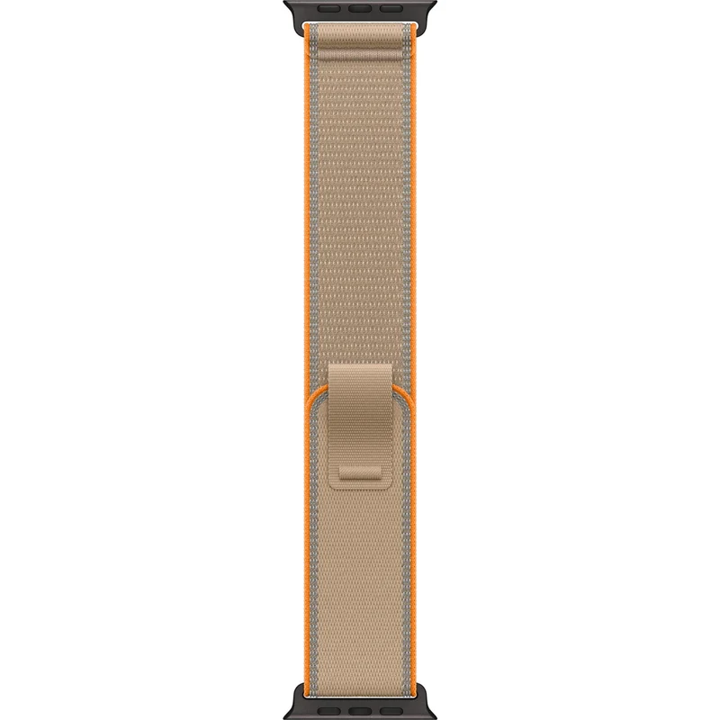 Apple Watch 49mm [Sand] Trail Loop [S/M] [Black Titanium Finish]