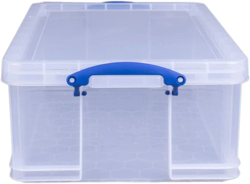 Really Useful Box 50 Litre Clear CD/DVD Storage Box