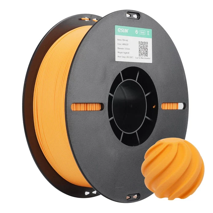 eSUN PLA+ HS High Speed 3D Print Filament 1.75mm 1kg - Apricot