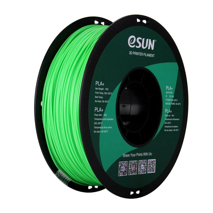 eSUN PLA+ HS High Speed 3D Print Filament 1.75mm 1kg - Peak Green