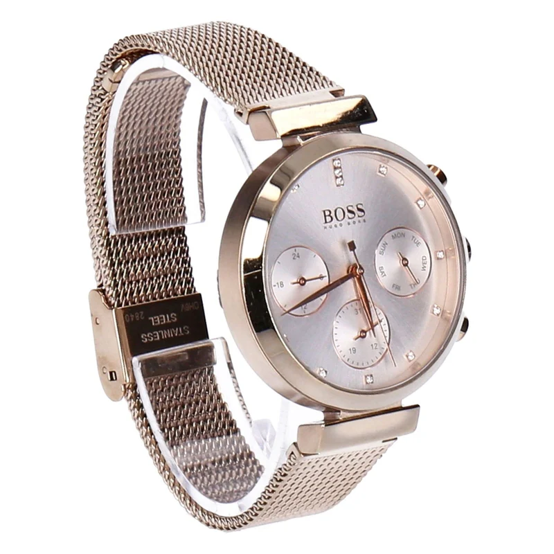 HUGO BOSS Damen Armbanduhr 40mm rose